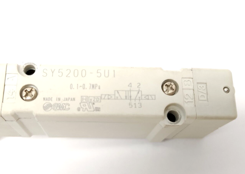 SMC SY5200-5U1 2-Position 5-Port Double Solenoid Valve 24VDC - Maverick Industrial Sales