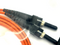 Anixter Compulink 129350 Fiber Jumper Patch Cord 2-Fiber 1m Length STCSTCD1 - Maverick Industrial Sales