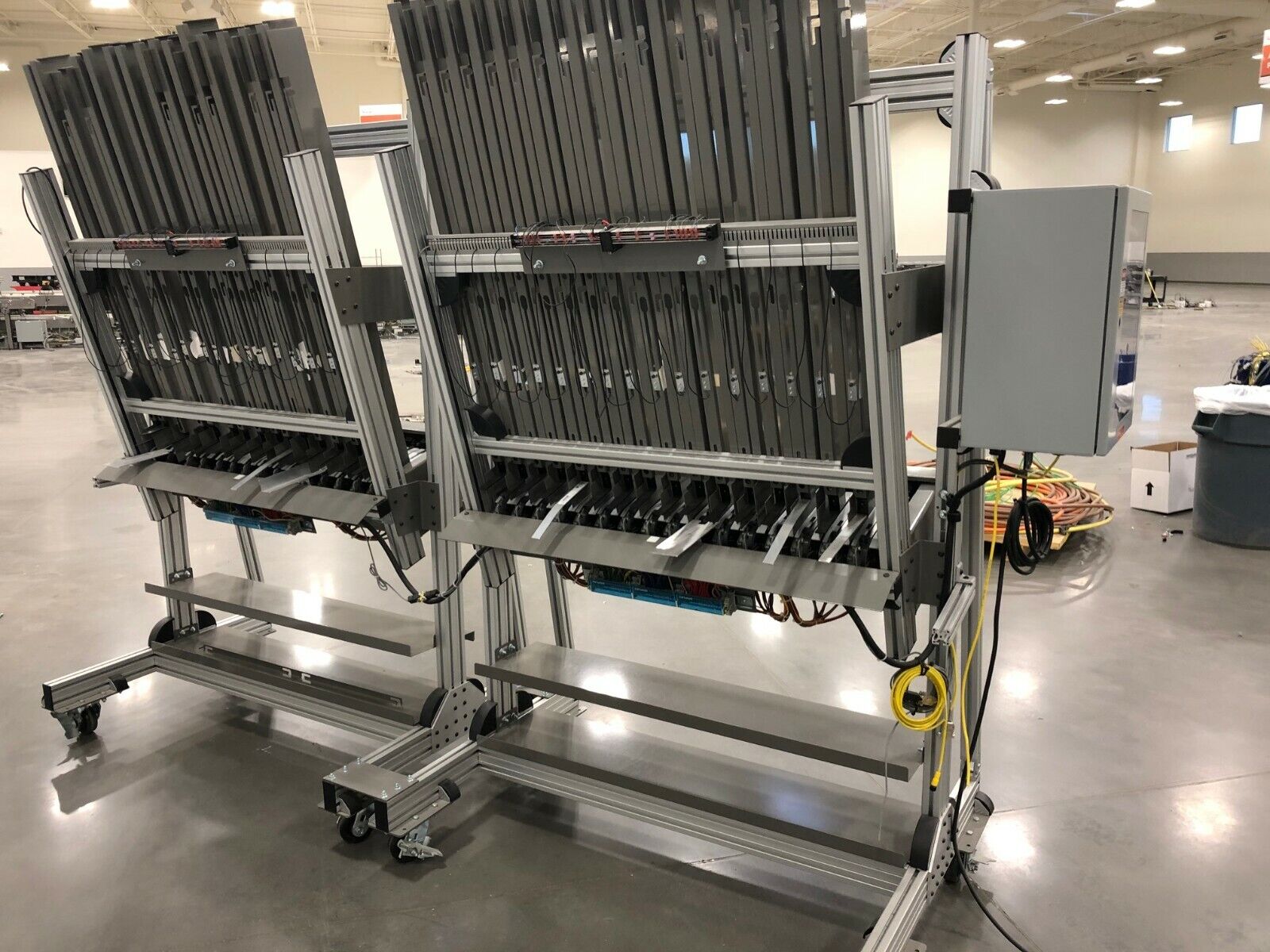 SI Systems B-D81A03A1 OTC RX Pill Bottle Dispensing Tote A-Frame Dispenser 2-Bay - Maverick Industrial Sales