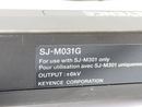 Keyence SJ-M031G High-Performance Micro Static Eliminator Head w/ Brackets - Maverick Industrial Sales