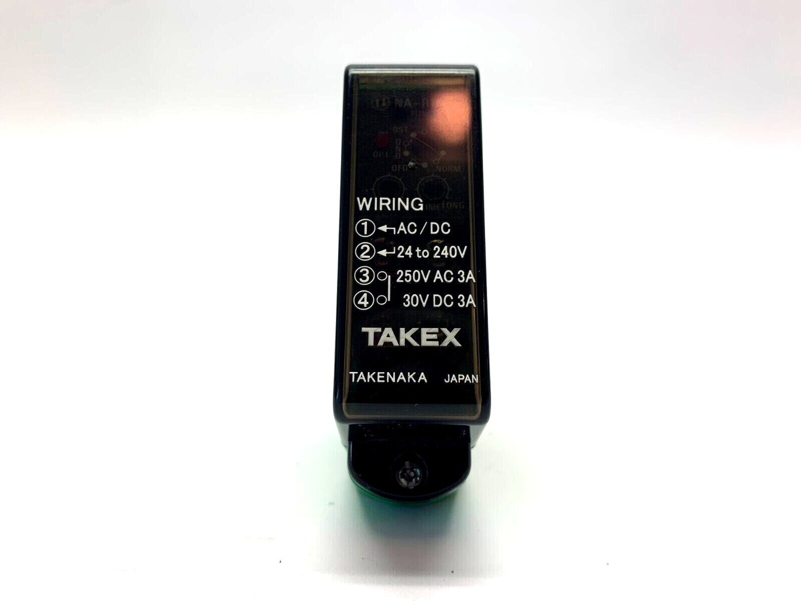Takex NA-R10F Diffuse Reflector Photoelectric Sensor - Maverick Industrial Sales