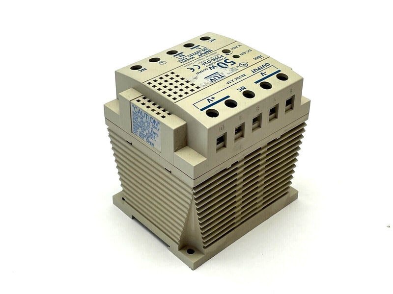 IDEC PS5R-D24 Power Supply AC-DC 24V 2.1A 85-264V In Enclosed DIN Rail Mount - Maverick Industrial Sales