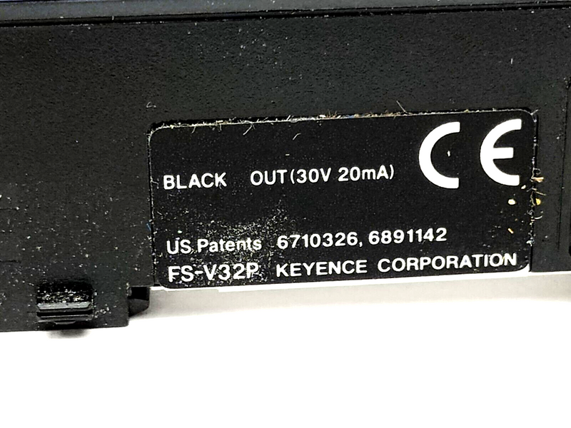 Keyence FS-V32P Fiber Amplifier Expansion Unit PNP CUT CABLE - Maverick Industrial Sales