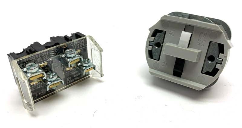 Allen Bradley 800T-N2KK4B Ser. T Actuator w/ 800T-XA Ser. D Contact Block - Maverick Industrial Sales