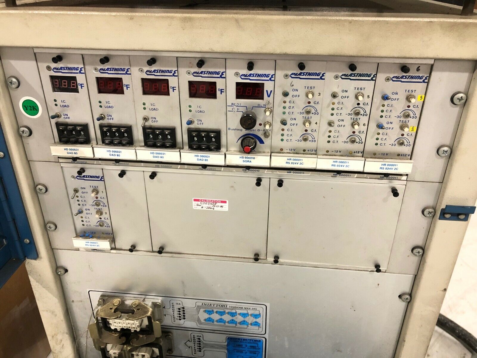 Plasthing Elettronica 3941 Anno 94 Temperature Controller System - Maverick Industrial Sales