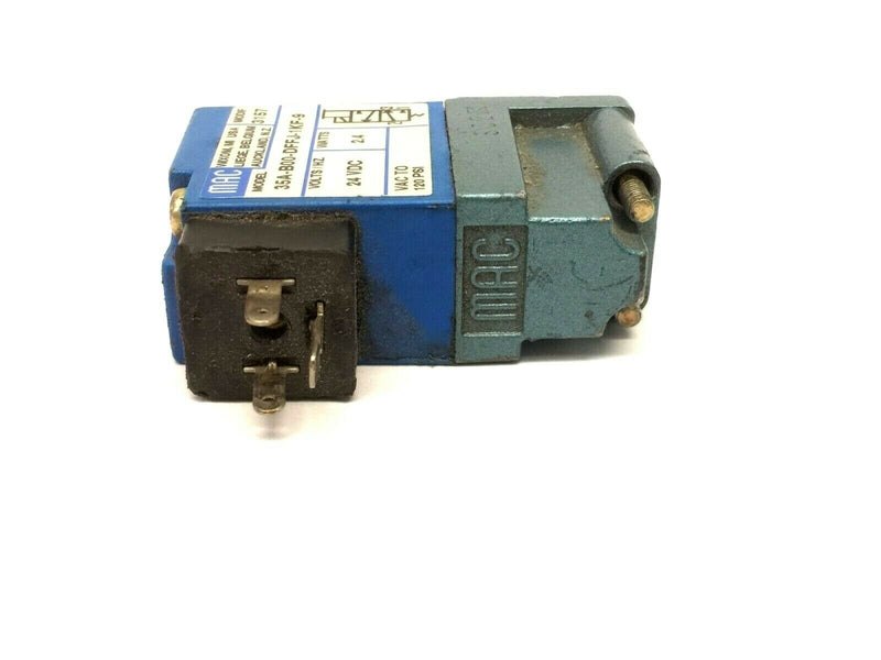 MAC Valves 35A-B00-DFFJ-1KF-9 Solenoid Valve - Maverick Industrial Sales