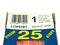 Grafoplast 117P01BY Wiremarker Strips PKG OF 25 - Maverick Industrial Sales