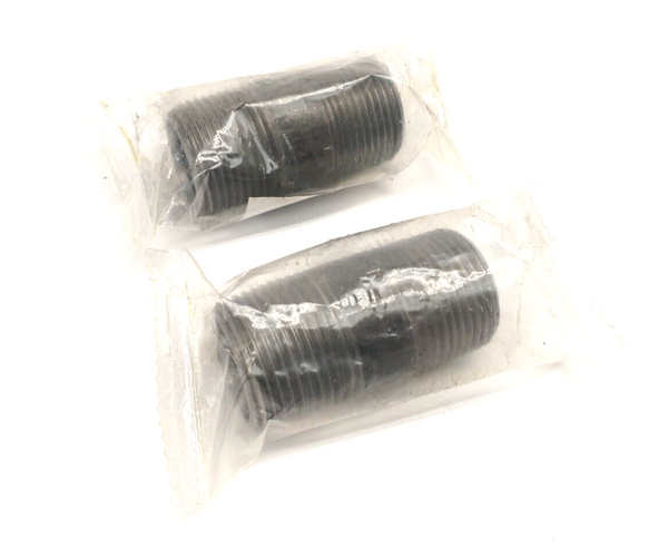 1LME8 Black Steel Pipe Nipple 3/4" Nominal Size, 2" Length, Schedule 80 LOT OF 2 - Maverick Industrial Sales
