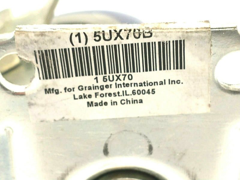 Grainger 5UX70B Standard Plate Light-Duty Swivel Caster 195Lbs Each LOT OF 4 - Maverick Industrial Sales