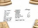Flowserve 300B46FX1 Thrust Shoe SEG Material 60360310 LOT OF 6 - Maverick Industrial Sales