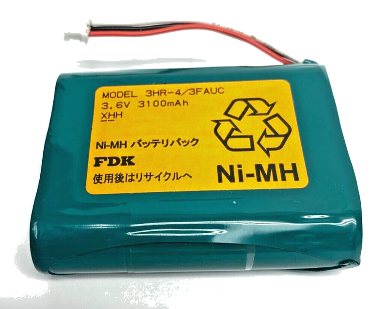 FDK 3HR-4/3FAUC Replacement Battery 3.6V 3100mAh – Maverick Industrial Sales