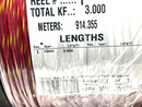 Judd Wire H09216 Lead Wire 18AWG 300V Red/Yellow 3000ft Legnth - Maverick Industrial Sales