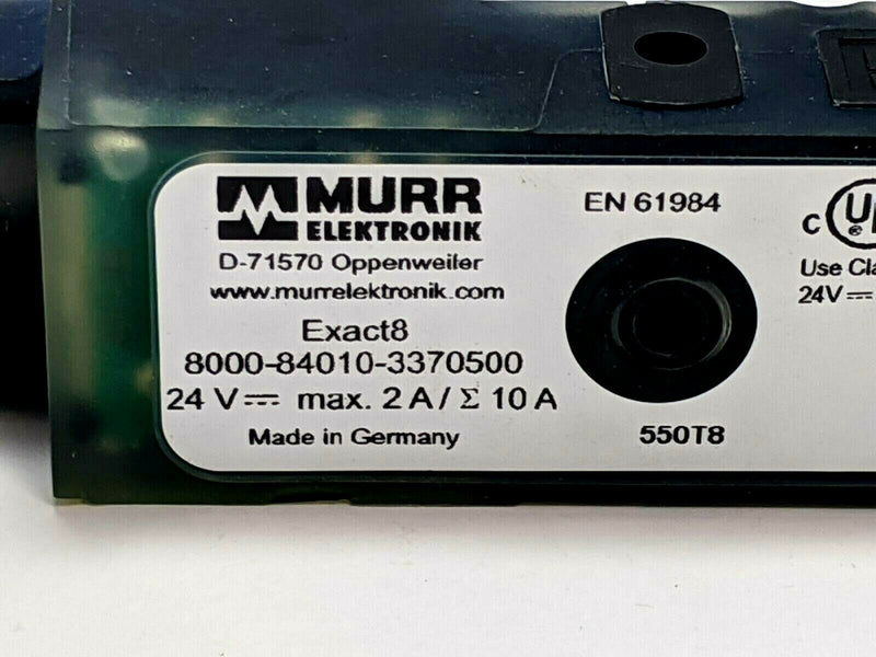 Murr Elektronik 8000-84010-3370500 Exact8 Junction Box - Maverick Industrial Sales