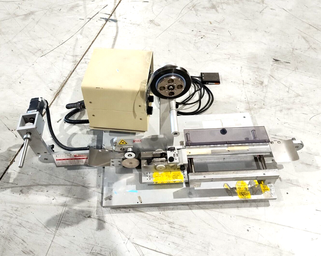 V-TEK TM20 Electronic Taping Machine & Controller 120V 0.3A 1PH - Maverick Industrial Sales