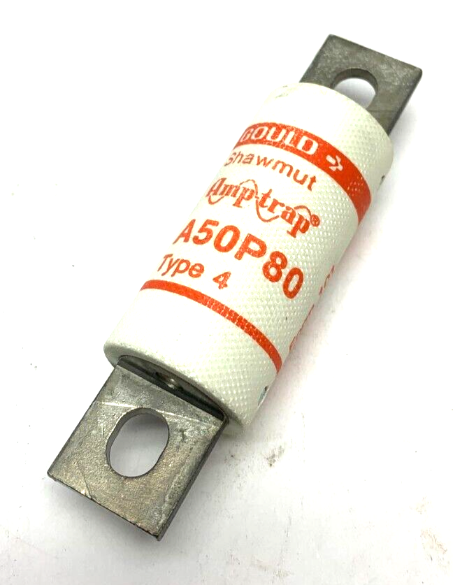 Gould Shawmut A50P80 Amp-Trap Semiconductor Fuse Type 4 Form 101 - Maverick Industrial Sales