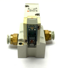 SMC SYJ714M-5L0Z Manifold Mounted Solenoid Valve 3-Port 24VDC - Maverick Industrial Sales