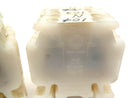 Allen Bradley 1492-HM1 White Terminal Blocks 2 Wire LOT OF 10 - Maverick Industrial Sales