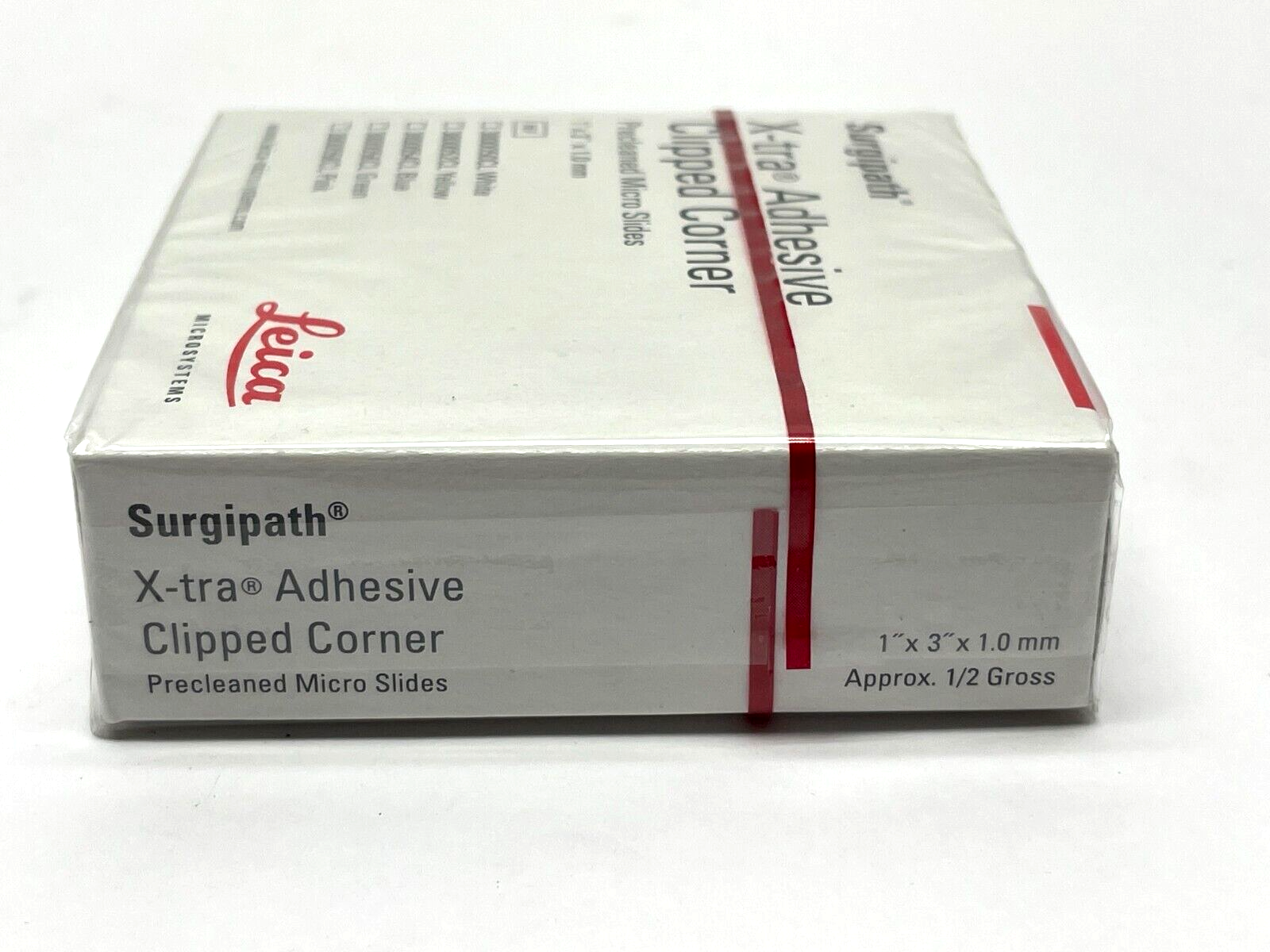 Leica Surgipath X-Tra 380056CL Micro Slides 1/2 Gross - Maverick Industrial Sales