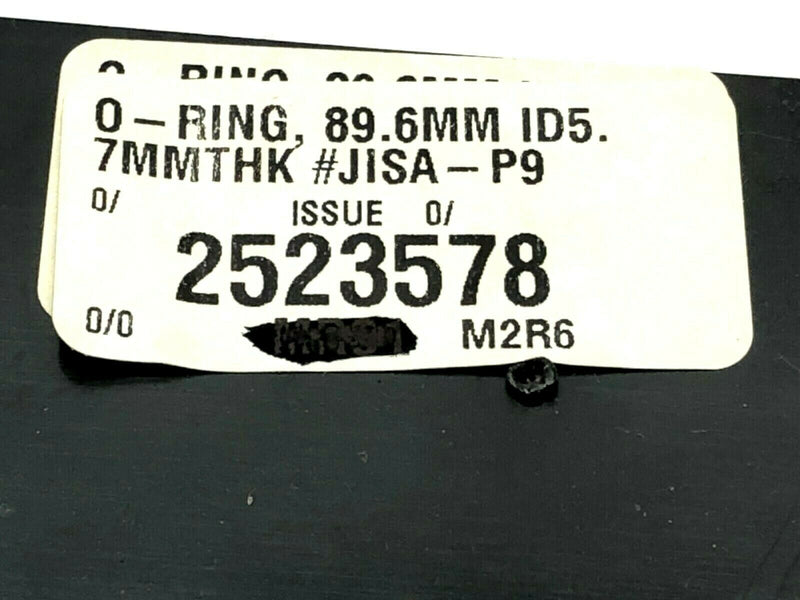 THK JISA-P9 O-Rings 89.6mm ID 5.7mm LOT OF 2 - Maverick Industrial Sales