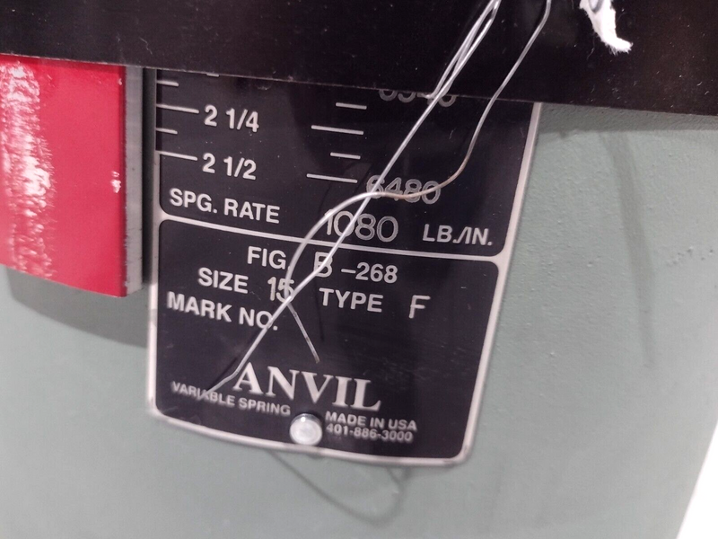 Anvil Figure B-268 Size 15 Type F Variable Spring Hanger – Maverick ...