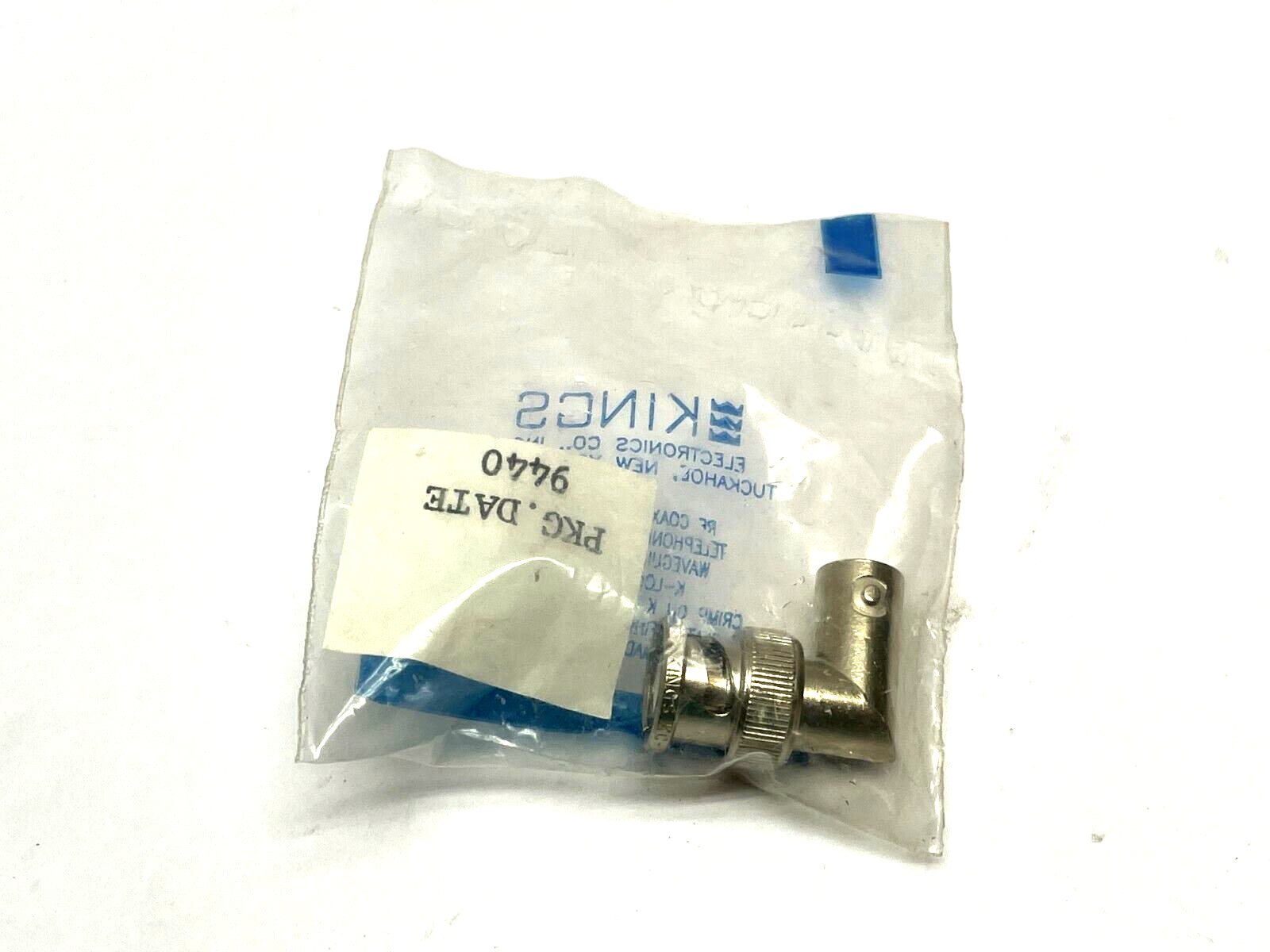 Kings KC-99-35 Adapter Plug BNC Receptacle Right Angle Adapter - Maverick Industrial Sales