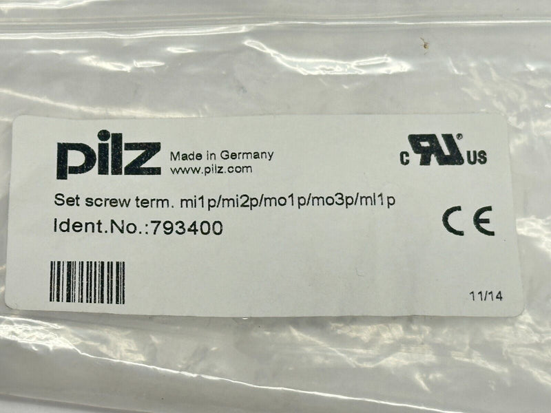 Pilz 793400 Set Screw Terminals mi1p/mi2p/mo1p/mo3p/ml1p LOT OF 2 - Maverick Industrial Sales