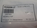 Shunk W3 M12 PNP Cable Connector 0301503 - Maverick Industrial Sales