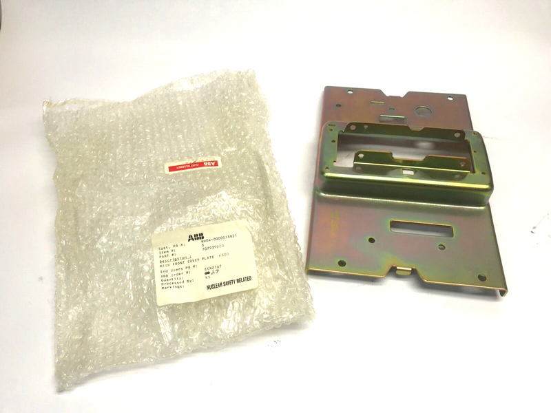 ABB 707939B00 K-Line K800 Circuit Breaker Operating Mechanism Front Cover Plate - Maverick Industrial Sales