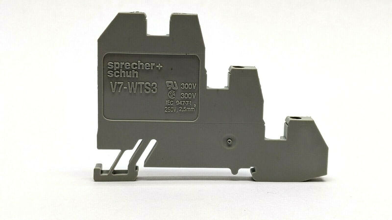 Sprecher+Schuh V7-WTS3 Sensor Terminal Block No Indicator 5mm LOT OF 10 - Maverick Industrial Sales
