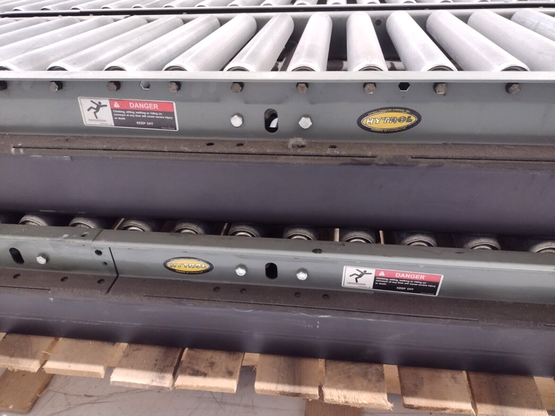 Hytrol 19GSR-17-3 Medium Duty Gravity Roller Conveyor LOT OF 95 FT - Maverick Industrial Sales