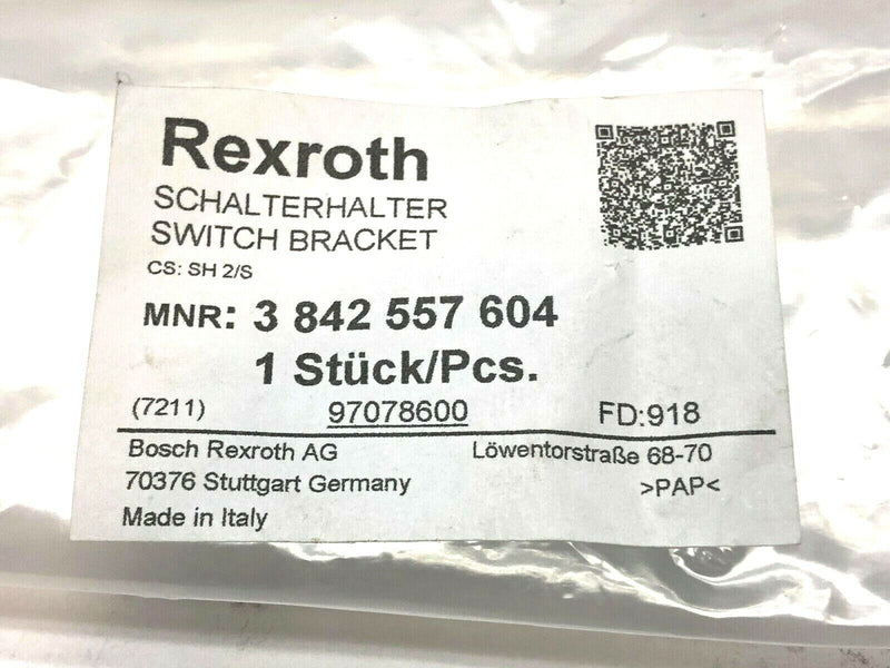 Bosch Rexroth 3842557604 Switch Bracket SH 2/S - Maverick Industrial Sales