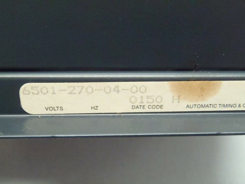 Automatic Timing and Controls 6501-270-04-00 6500 Power Supply ATC - Maverick Industrial Sales