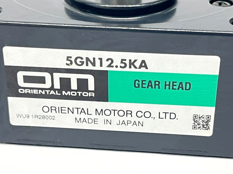 Oriental Motor 5GN12.5KA Gear Head - Maverick Industrial Sales