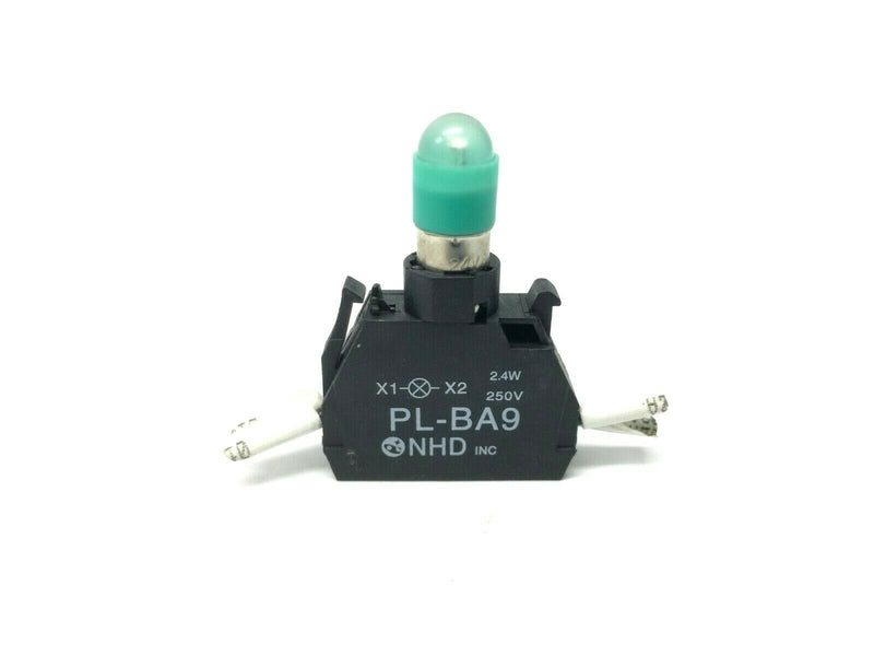 NHD PL-BA9 Integrated Light Module Contact Block 2.4W 250V - Maverick Industrial Sales