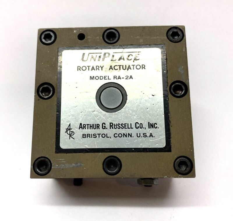 UniPlace RA-2A Rotary Actuator 90 Degree Rotation - Maverick Industrial Sales