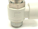 SMC AS3211F-03-12SD Tamper Proof Flow Control Fitting 3/8" Port LOT OF 5 - Maverick Industrial Sales