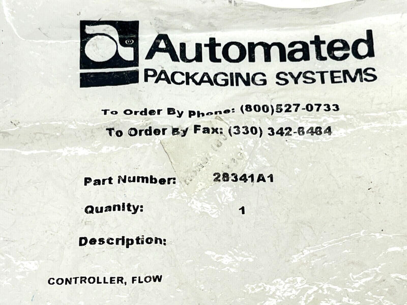 Automated Packaging Systems 28341A1 Flow Controller - Maverick Industrial Sales