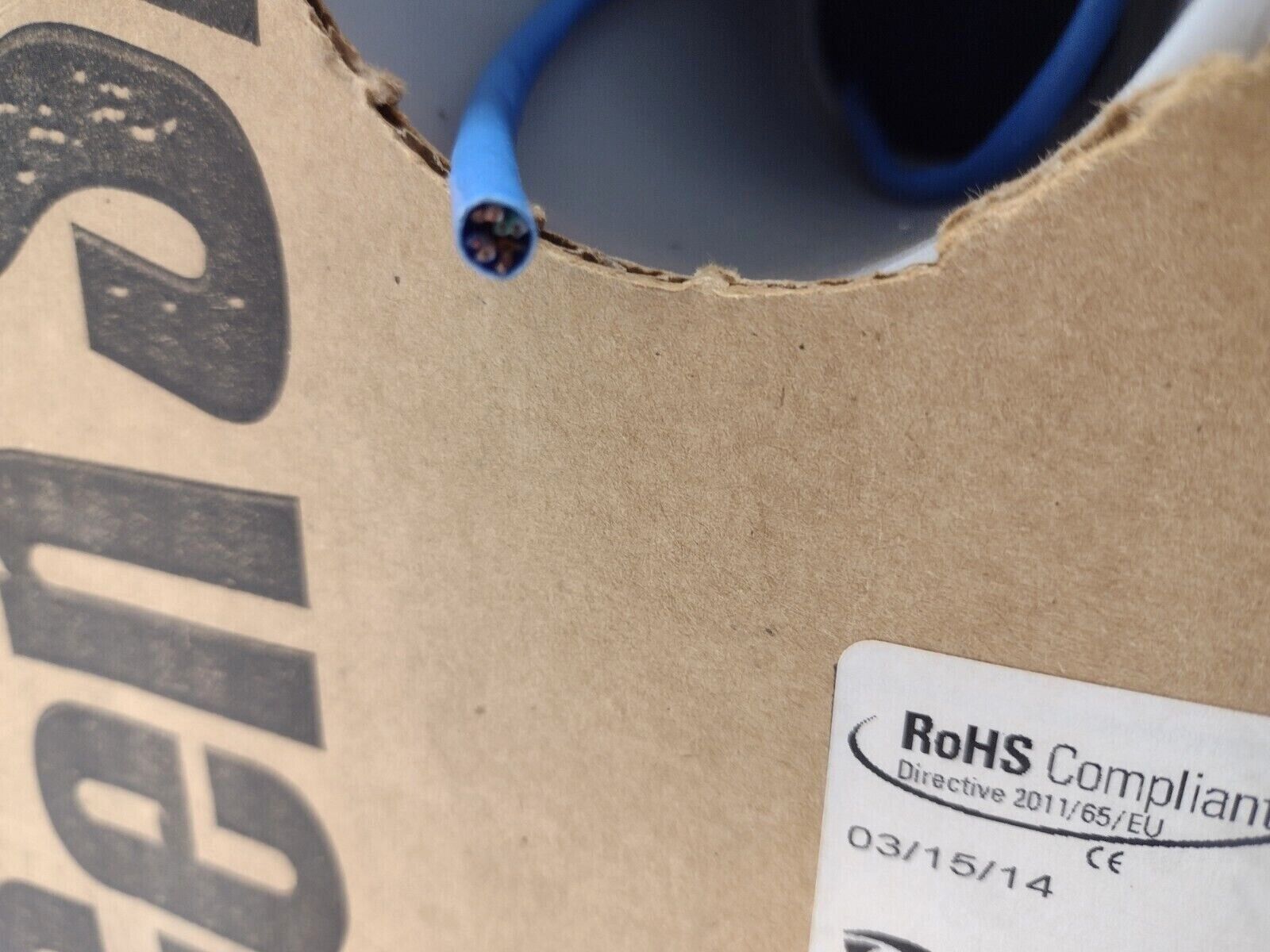 General Cable 6P4P24-BL-P-GCC-TP-CE GenSpeed 6 Plenum CAT 6 Cable 464ft Length - New – Open box - Maverick Industrial Sales