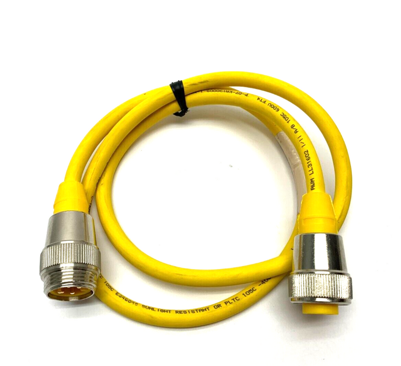 Turck RSM RKM 50-1M Minifast Cordset 1m Male to Female Connector U2282-01 - Maverick Industrial Sales