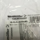 Weidmuller 1963600000 Modular Connector IE-PS-RJ45-FH-BK - Maverick Industrial Sales