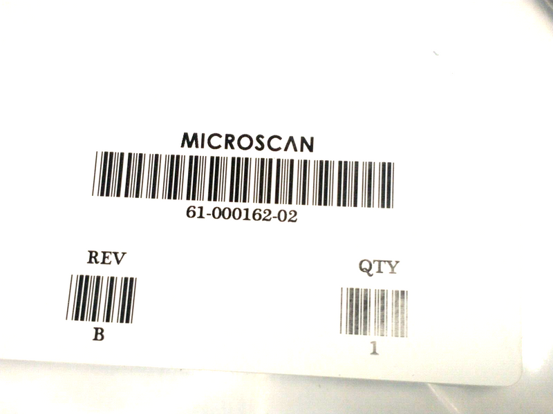 Microscan 61-000162-02 Rev. B Vision Hawk M12 12-Pin Cordset 1m - Maverick Industrial Sales