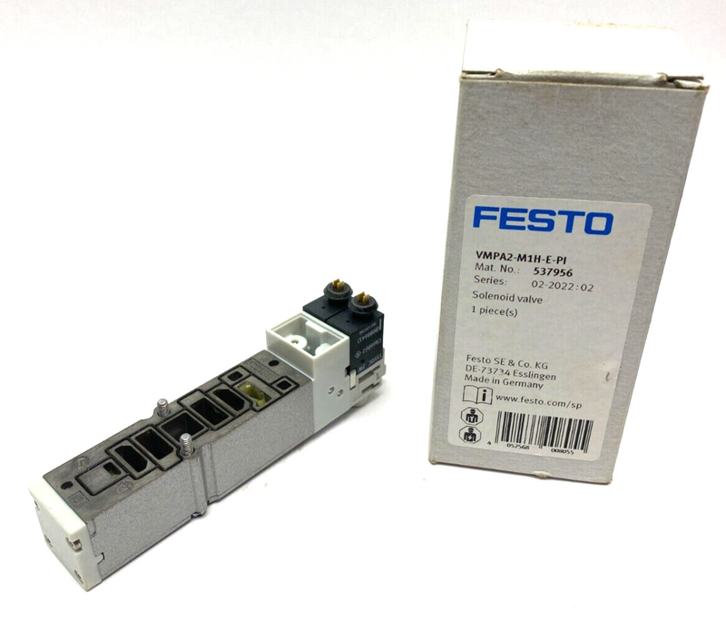 Festo VMPA2-M1H-E-PI Solenoid Valve 537956 - Maverick Industrial Sales