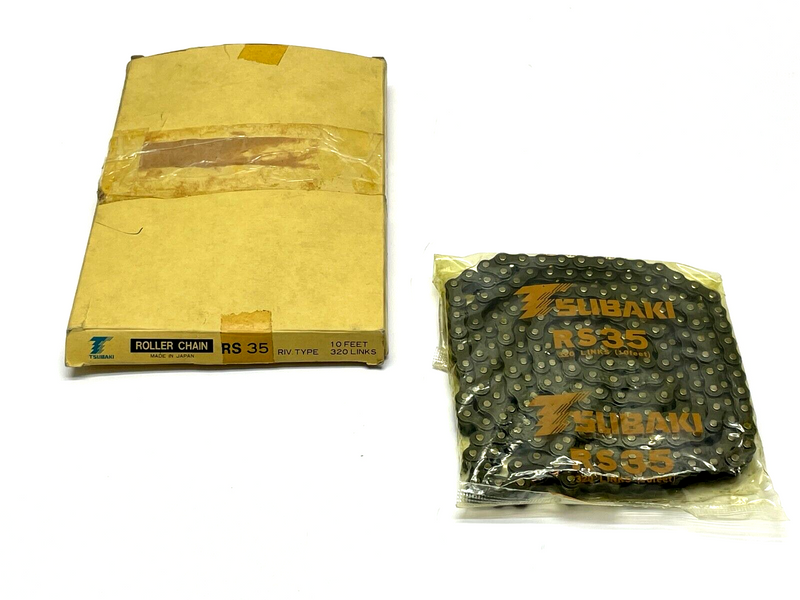 Tsubaki RS 35 Roller Chain 10ft Length - Maverick Industrial Sales