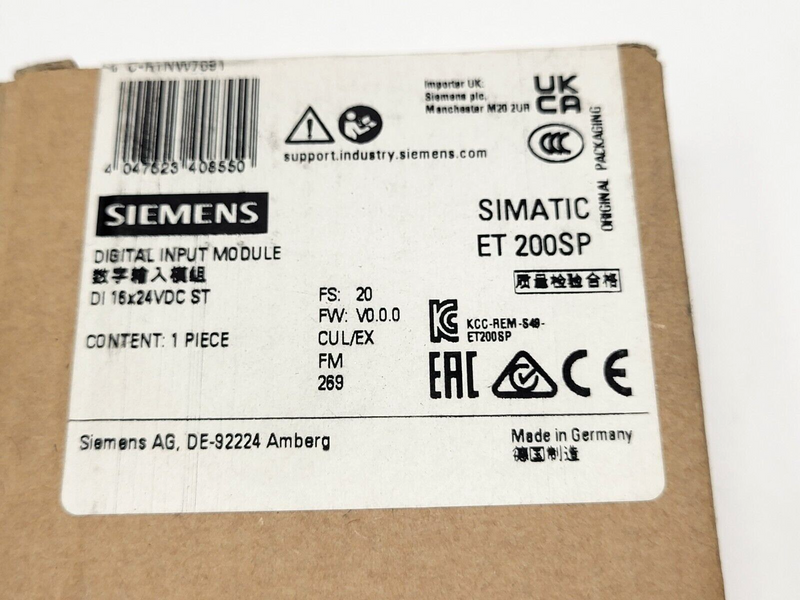 Siemens 6ES7 131-6BH01-0BA0 Digital Input Module - Maverick Industrial Sales