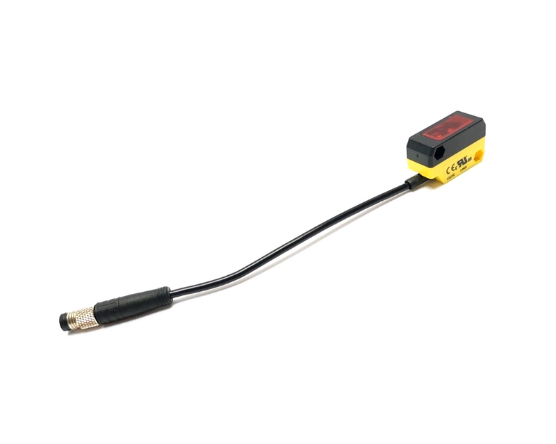 Banner QS18VP6AF100Q Photoelectric Sensor 1-100mm Range M8 4-Pin 10-30VDC 65503 - Maverick Industrial Sales