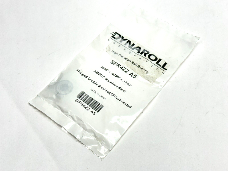 Dynaroll SFR4ZZ A5 Ball Bearing ID.2500x OD.6250x WS.1960 ABEC 5 - Maverick Industrial Sales