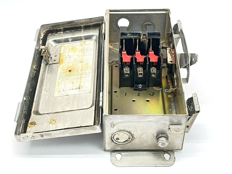 Square D HU361DS Heavy Duty Safety Switch Series E1 30A 600V - Maverick Industrial Sales