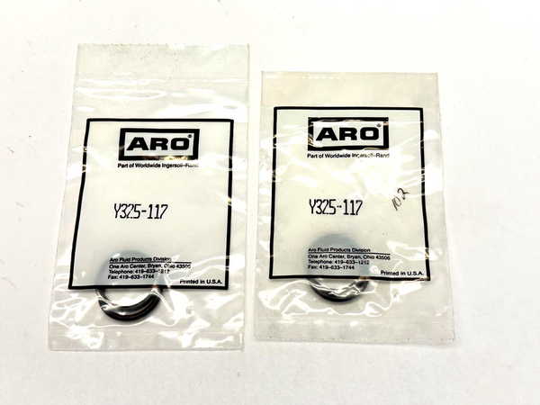 ARO Y325-117 Pack of 2 O-Rings LOT OF 2 - Maverick Industrial Sales