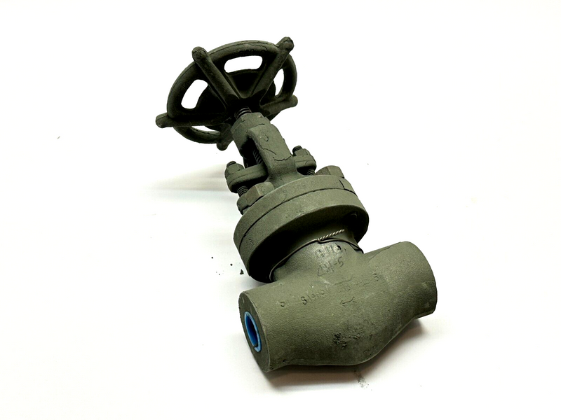 Henry Vogt Machine Co B52849 Globe Valve 1/2" 1500lb A105 Body HF Seat CR13 Stem - Maverick Industrial Sales