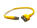 Turck YP2-PSG 3M-0.2/2MFK 3/S651 Splitter M8 Male - 2x M8 Female 3-Pin U15398 - Maverick Industrial Sales